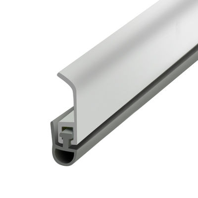 Aluminium mit PVC-Gummibänder Garagentor Boden Siegel Band - MOQ 1000pcs