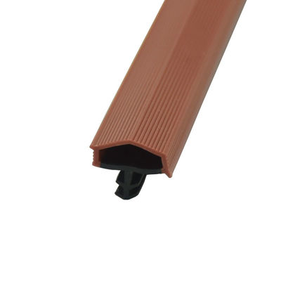 Eine Form Mit-verdrängte TPEgummidichtungsbänder Weatherstrip rotbraune Farbe