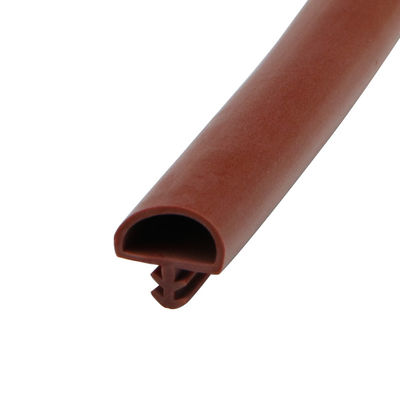 Holztür-Dichtungs-Streifen der hohen Qualität Mit-verdrängte D, Antikollisions-PVCgummidichtungsbänder für Holztür zu formen