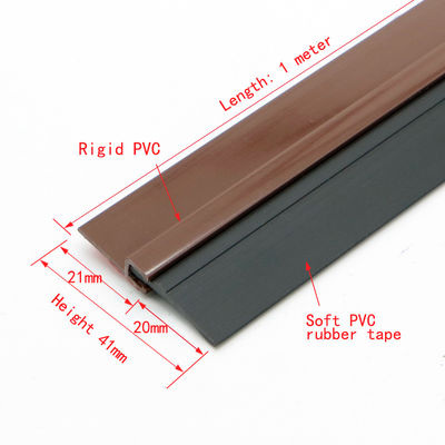 Antistatische Tür-untere Dichtungs-Streifen-Selbststock-Tür-Schleife mit PVC-Isolierband