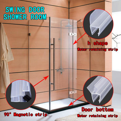 10mm Badezimmer-Duschtürdichtungs-Streifen