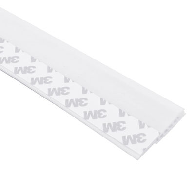 Selbstklebende Silikon-Wetter-Abstreifentürdichtung mit 3M Glue Tape White 45mm