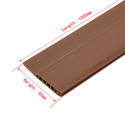 Brown-Silikon-Dichtungsstreifen-selbstklebender Silikon-Dichtungs-Streifen für Windows