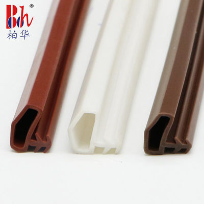 Soem-Holztür-Dichtungs-Streifen-PVC-Tür Weatherstrip geformte die Seitennut-Art A