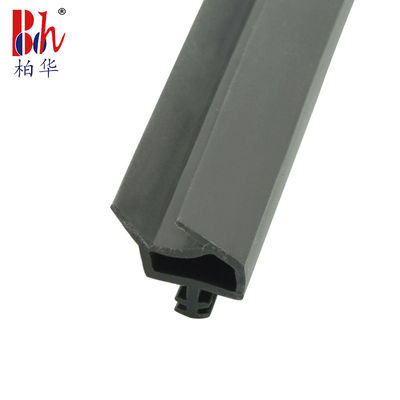 TPE Thermoplastic Elastomer Rubber Door Seal Strip Double Bevel Edge Irregular Shape