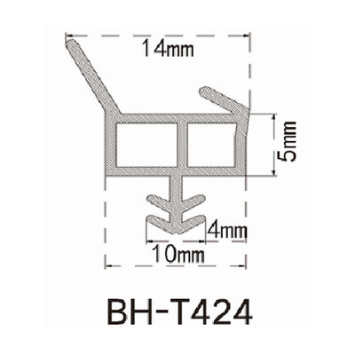 Hoher Beweglichkeit TPE-Holztür-Dichtungs-Streifen