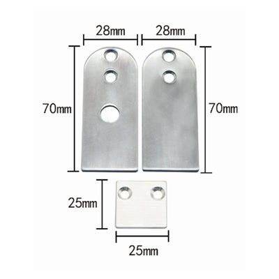 20*37mm verborgene Tür-Schleifen-untere Dichtungen U-förmig für Holztür