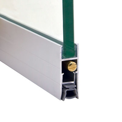 17*45mm automatische Tür-Weatherstrips unteres Dichtungs-Aluminium für Gras-Tür