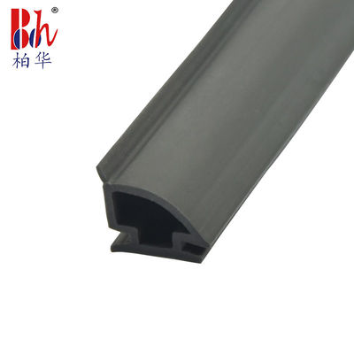 TPE Gummistreifen 12.5*10mm PVCs Antikollisions für Schiebetür-Schwarz-Farbe